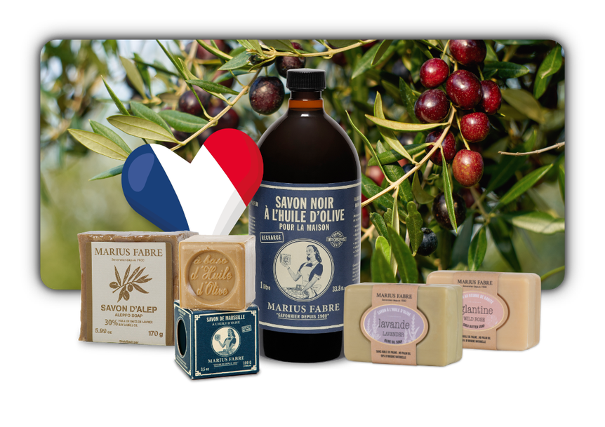 Marius Fabre; Olivenseife; Feinseife; schwarze Seife; Seife; Naturseife